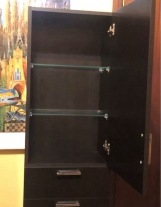 Mueble de baño de wengué