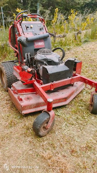 Segadora toro cortacésped