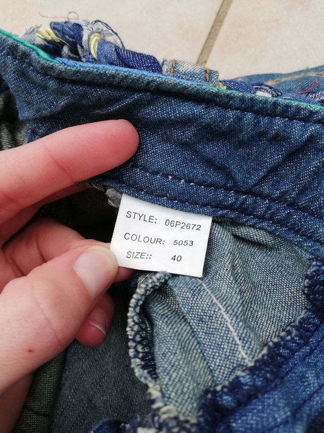 Jeans Desigual stile indiano