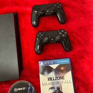 PS4 (PlayStation 4) + 2 mandos