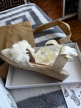 Manoletinas comunión talla 34