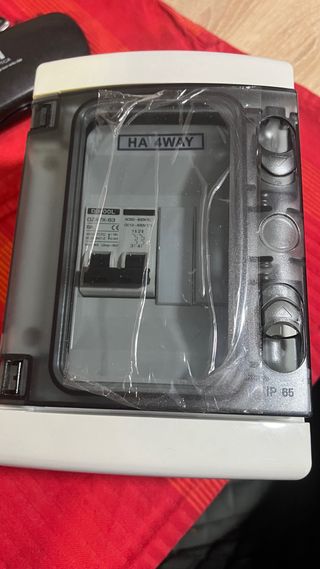 Caja distribución 4 vías IP65