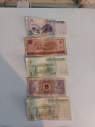 billetes antiguos