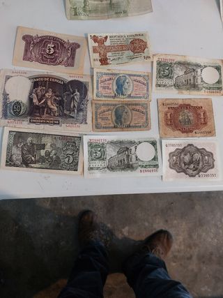 billetes antiguos