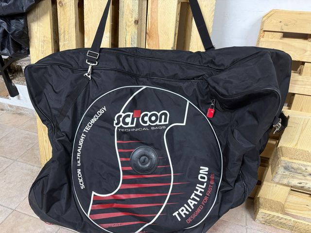 Maleta Bicicleta Scicon Triatlón.