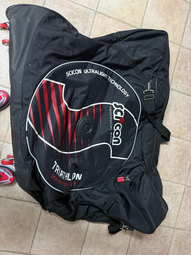 Maleta Bicicleta Scicon Triatlón.