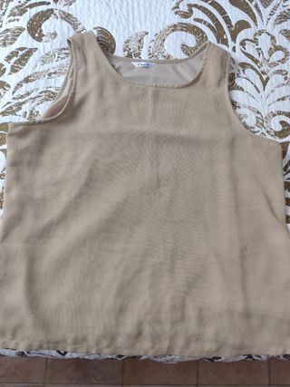 Conjunto beige 3 piezas - Talla 54