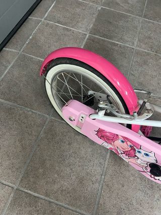 Bicicletta per bambina 16 pollici btwin in ottime condizioni