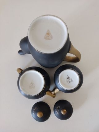 JUEGO DE CAFÉ VINTAGE PORCELANA JAPÓN