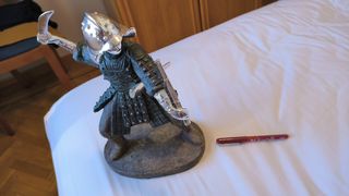 Escultura Figura Guerrero Samurai