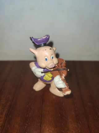 Figura Los tres Cerditos con violín