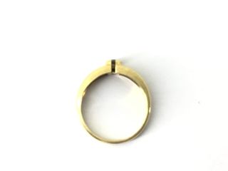 sortija oro 18k con piedra
