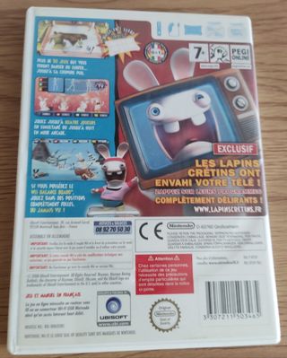 The lapins cretins show wii