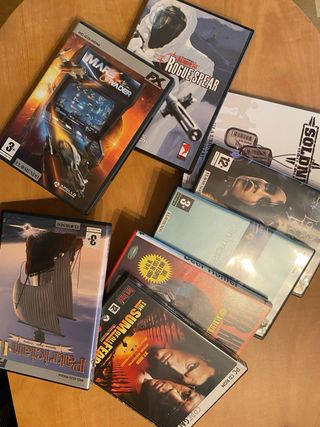 Juegos PC vintage. Totalmente originales.