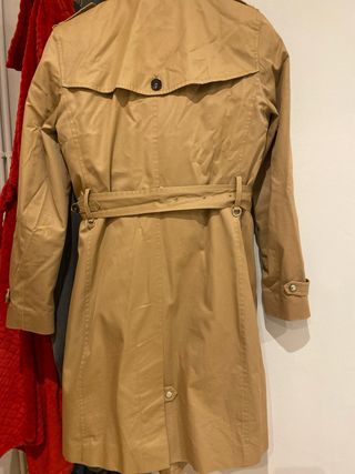 Gabardina Massimo Dutti beige