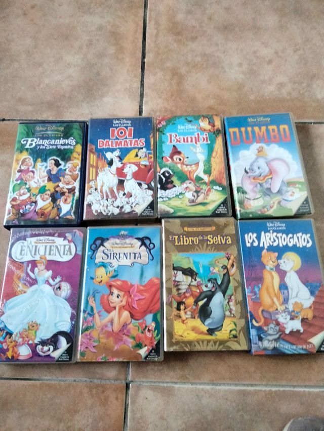 VHS Disney Clásicos