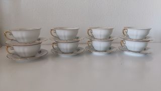 Oferta!! 8 TAZAS DE DESAYUNO VINTAGE  SANTA CLARA