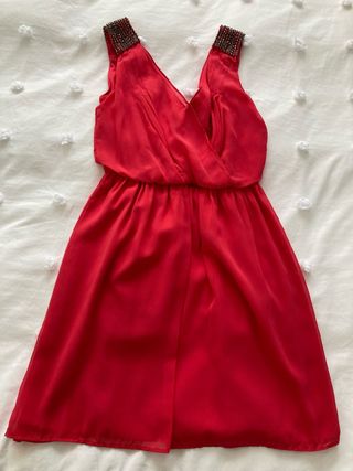 Vestido coral
