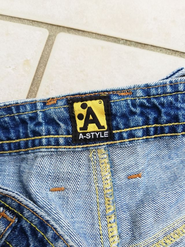 Salopette jeans A-Style