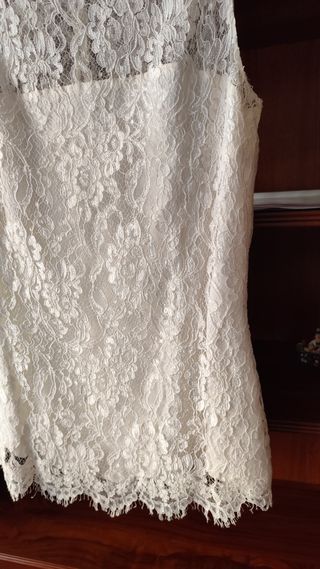 Top encaje Atelier Pronovias de encaje francés 