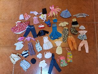 Conjunto de vestidos muñeca barbie