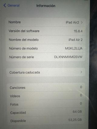 Ipad Air 2 64G