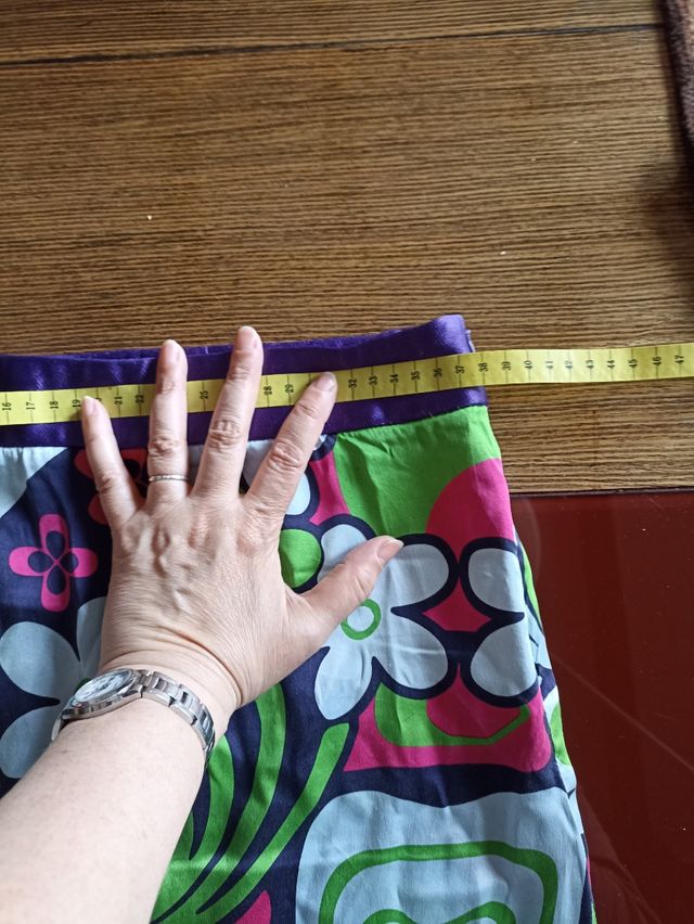 Falda Custo multicolor talla S