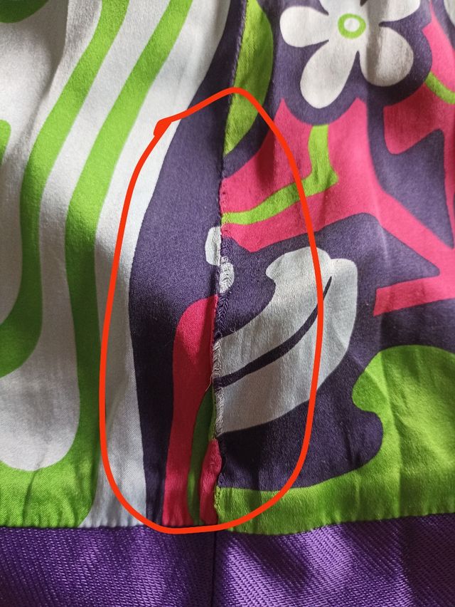 Falda Custo multicolor talla S