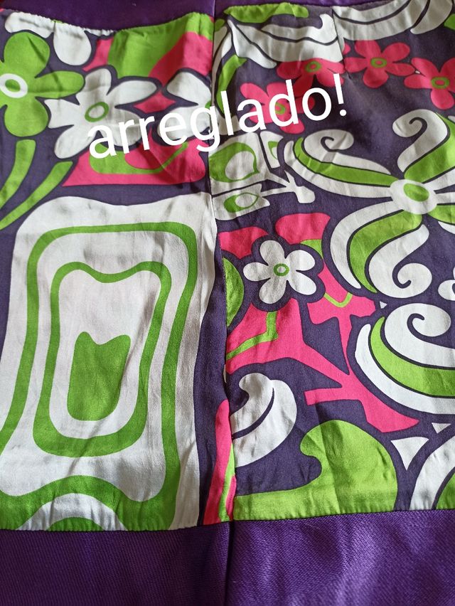 Falda Custo multicolor talla S