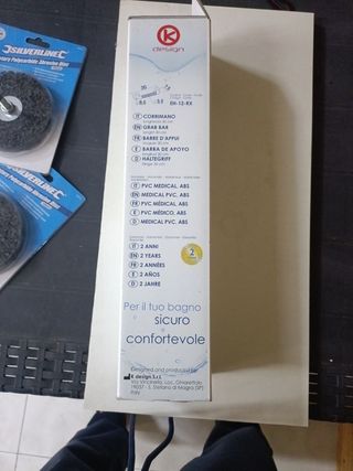 Corrimano bagno K-Design 30cm