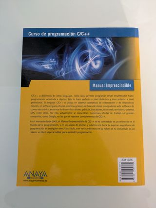Libro C/C++. Curso de programación