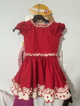 Traje flamenca
