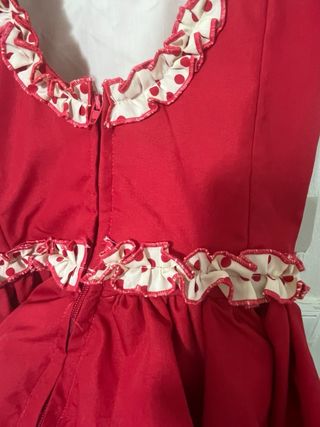 Traje flamenca