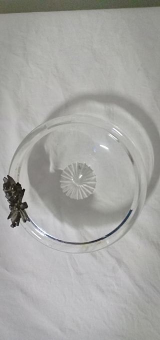 Posacenere in vetro - cristallo, come da foto