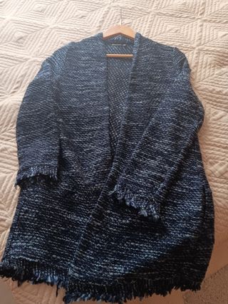 Chaqueta Stradivarius azul - Talla M