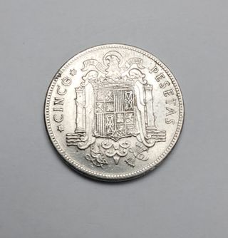 5 pesetas de Franco 1949