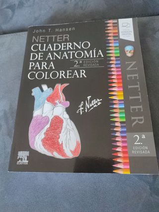 Netter Cuaderno de anatomía para colorear (2ª ed.)
