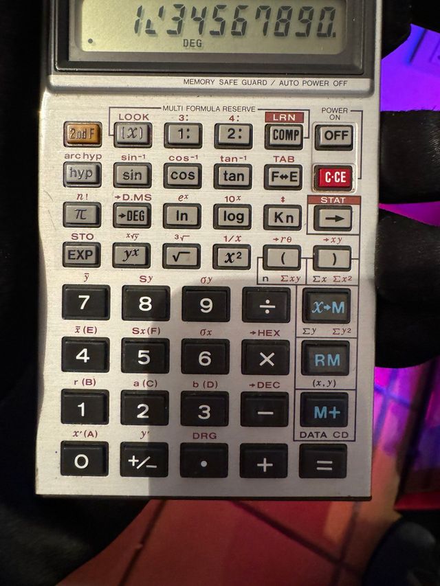 Sharp Calcolatrice scientifica EL-512