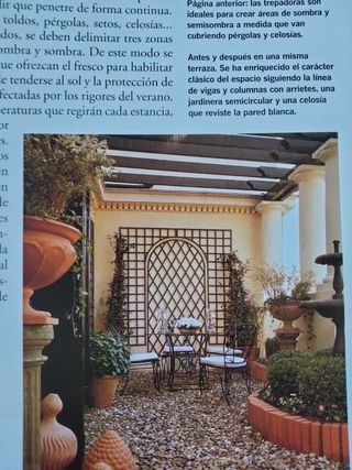 Libros de decoración de terrazas e interiores