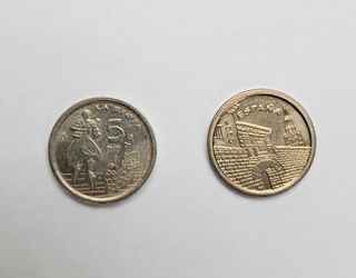 5 pesetas La Rioja 1996