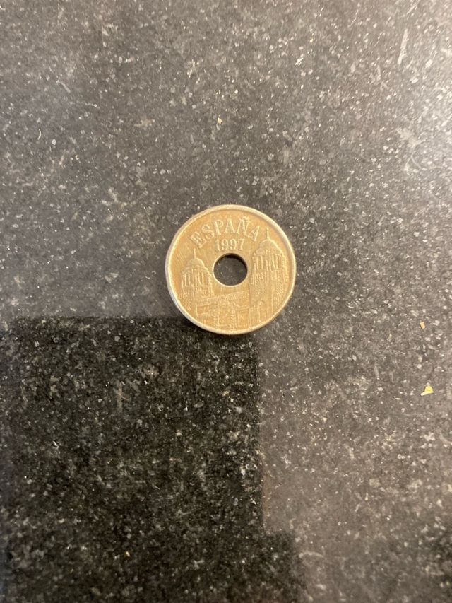 Moneda 25 pesetas Melilla 1497/1997