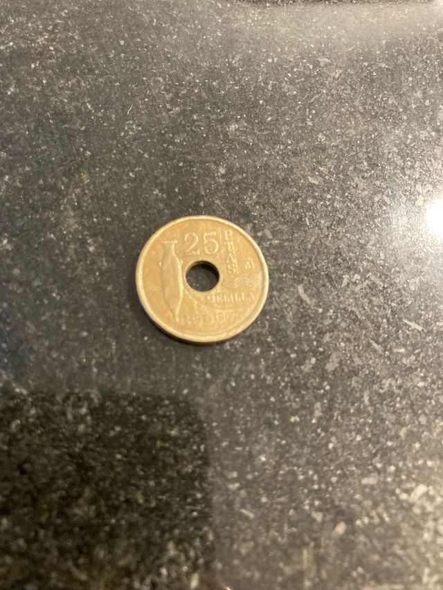 Moneda 25 pesetas Melilla 1497/1997