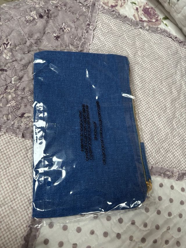 Beauty case blu Amica nuovo