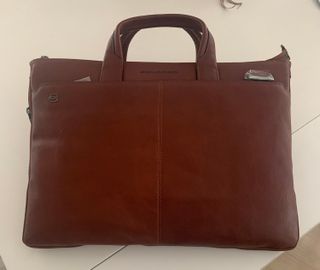 Nuevo Maletín de Piel Piquadro para Portátil 15,6"