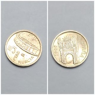 5 pesetas Murcia 1999