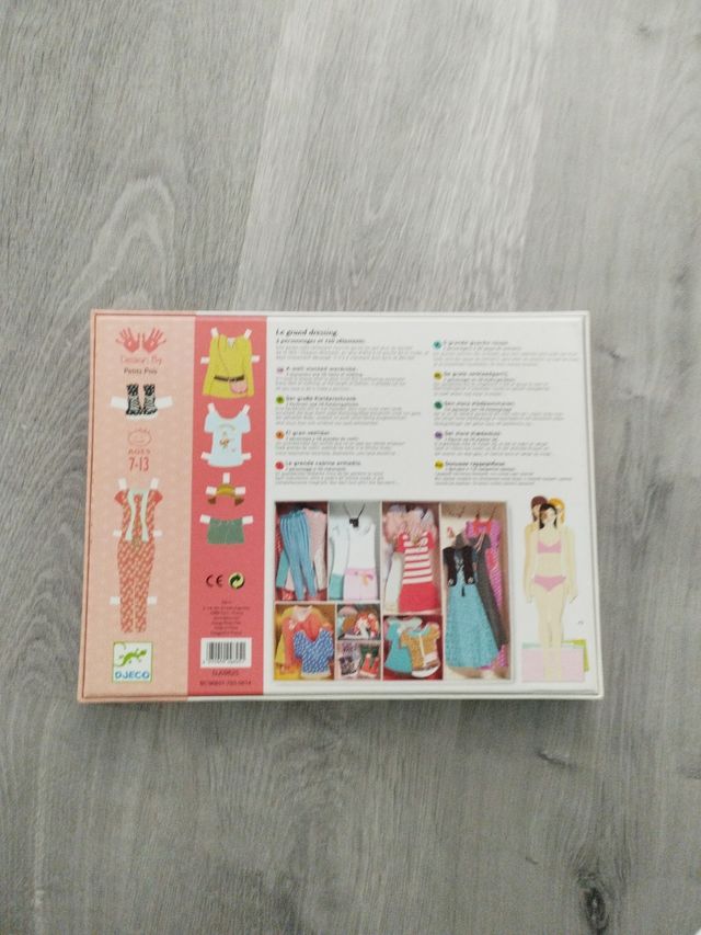 Juego recortables Djeco Le Grand Dressing