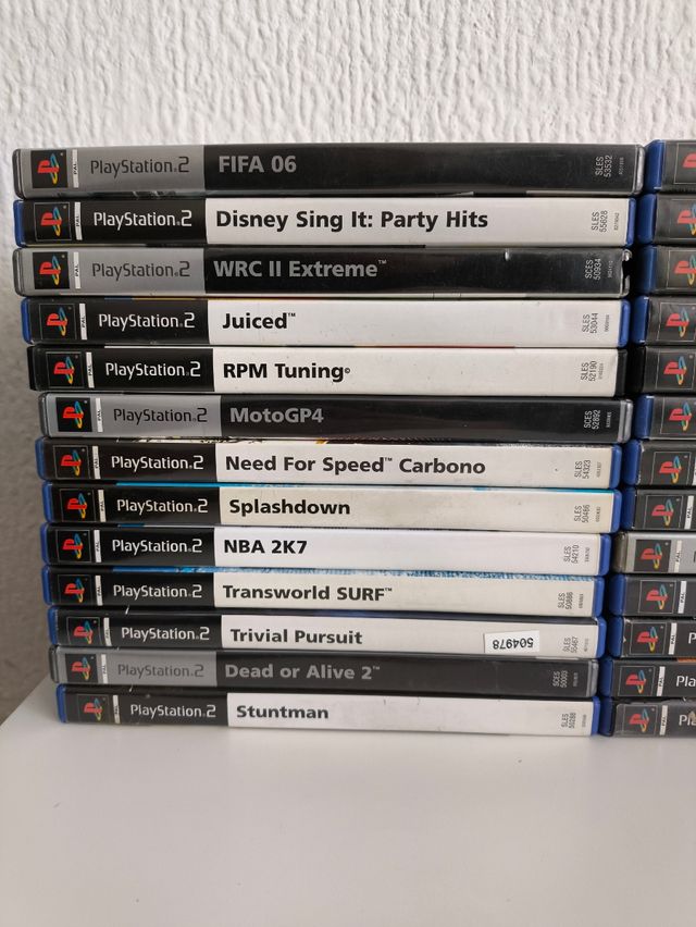 Lote videojuegos PlayStation 2