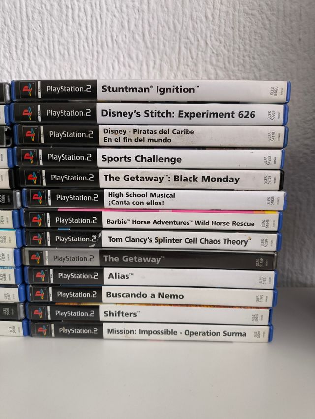 Lote videojuegos PlayStation 2