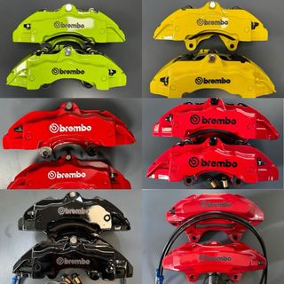 Kit completo brembo z18 pinzas 6 pistones Golf gti