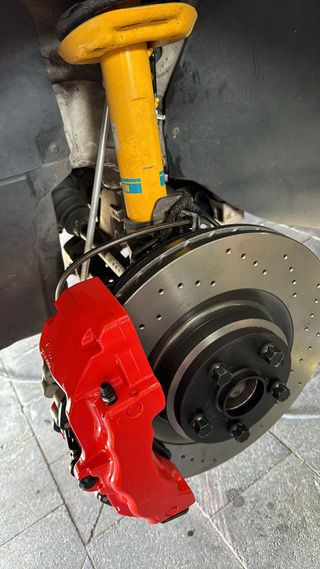 Kit completo brembo z18 pinzas 6 pistones Golf gti